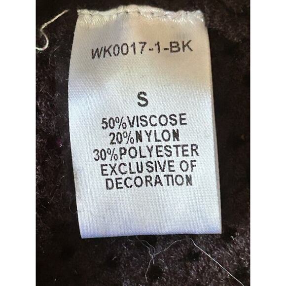 THML Jeannie Granny Square Crochet Knit Top, size Small - Picture 6 of 7